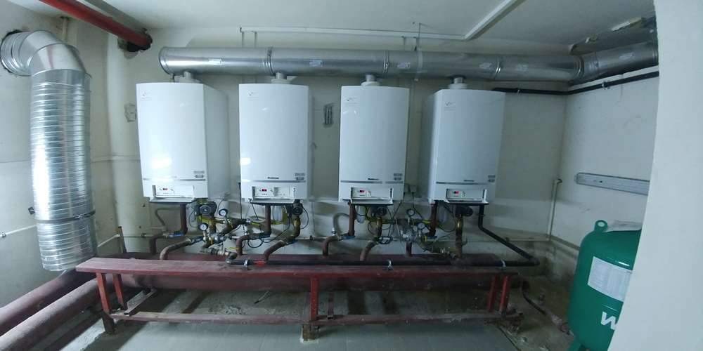 Sıhhi ve Mekanik Tesisat|Duvar Tipi Kazan Kaskat Isı Sistemleri